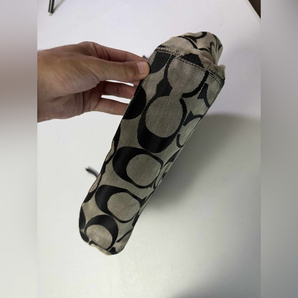 Coach shoulder bag- black and gray - Picture 4 of 16